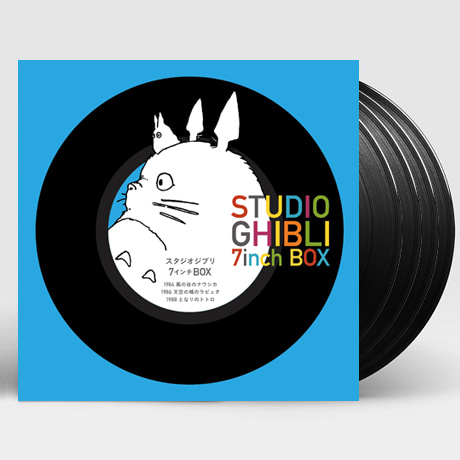 JOE HISAISHI(히사이시 조) - STUDIO GHIBLI BOX [4TH PRESSING] [스튜디오 지브리 박스] [7” EP LP(보너스 EP CLEAR)]
