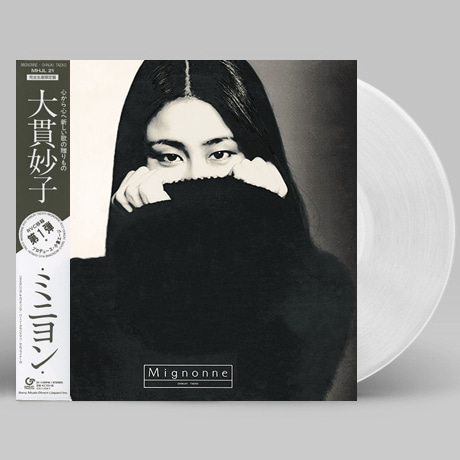 오누키 타에코 [미뇽] TAEKO ONUKI - MIGNONNE - 2ND PRESS [CITY POP ON VINYL 2022] [CLEAR LP]