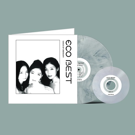 ECO(에코lp) - 베스트 [VOICE OF MEMORY] [7” CRYSTAL CLEAR+12” WHITE MARBLED LP]