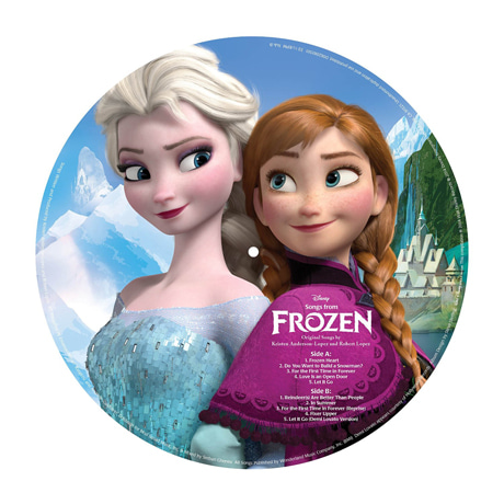 O.S.T - SONGS FROM FROZEN [PICTURE DISC LP] [겨울왕국]