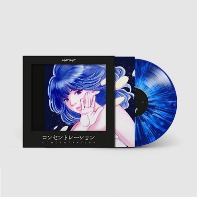 나이트 템포lp NIGHT TEMPO - CONCENTRATION [BLUE LP] [한정반]