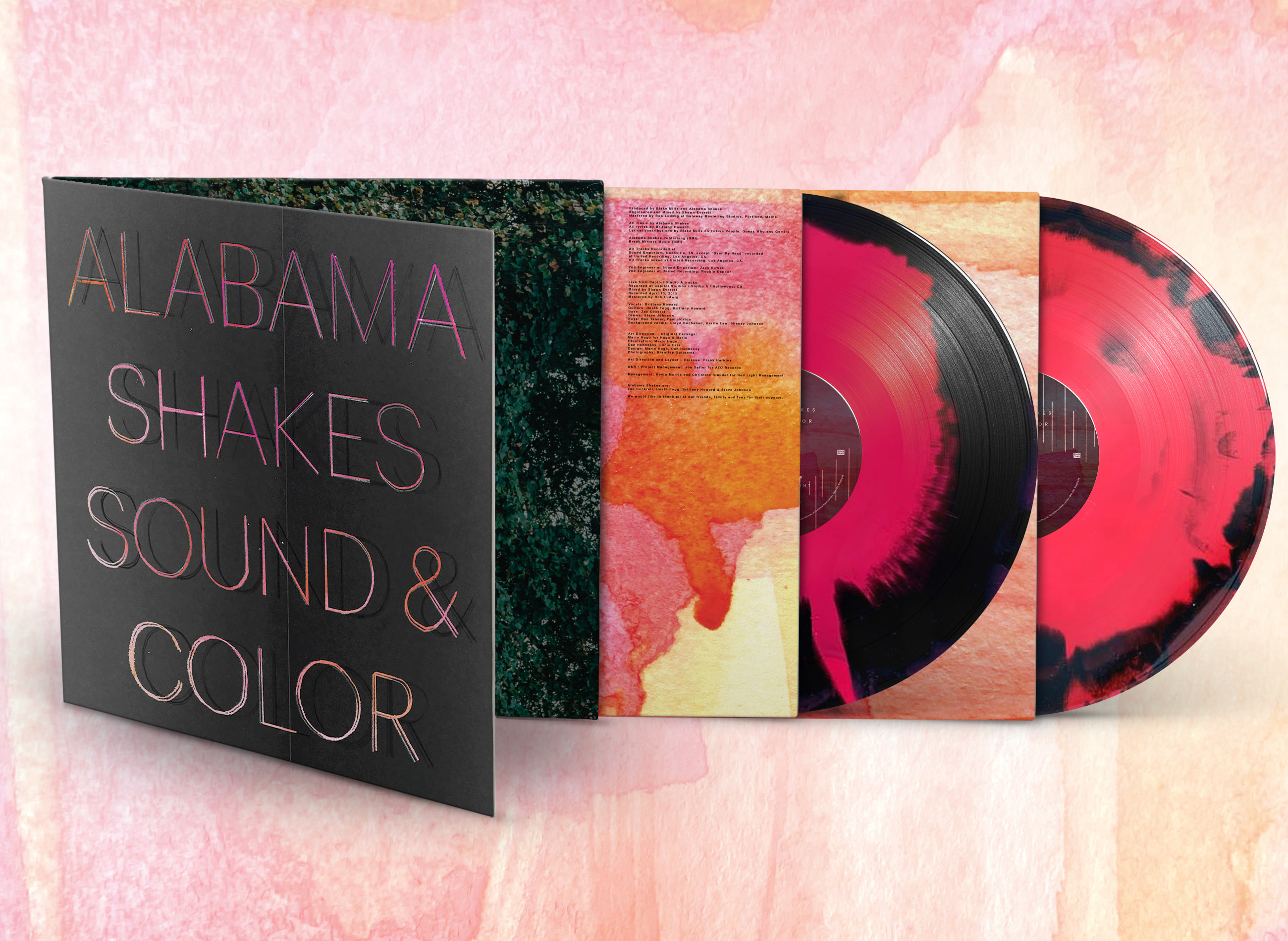 알라바마 쉐이크스 ALABAMA SHAKES - SOUND &amp; COLOR [RED/ BLACK &amp; PINK/ BLACK LP]