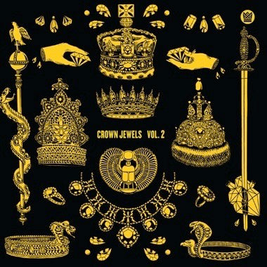 Big Crown Records 레이블 대표 뮤지션 컴필레이션 (Crown Jewels Vol. 2) [골든 헤이즈 컬러 LP]