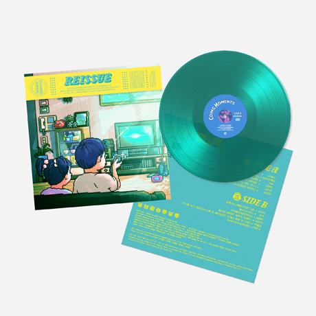 패닉버튼 리이슈 - COMIC MOMENTS [TRANSPARENT BABY BLUE GREEN] [180G LP]
