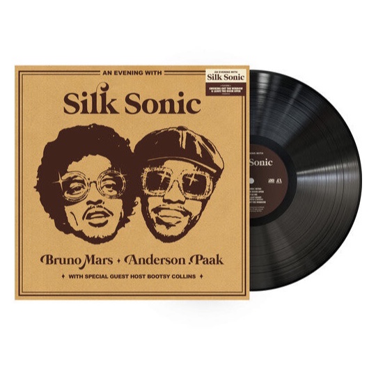 실크소닉 Silk Sonic (Bruno Mars &amp; Anderson .Paak) - An Evening With Silk Sonic (LP)