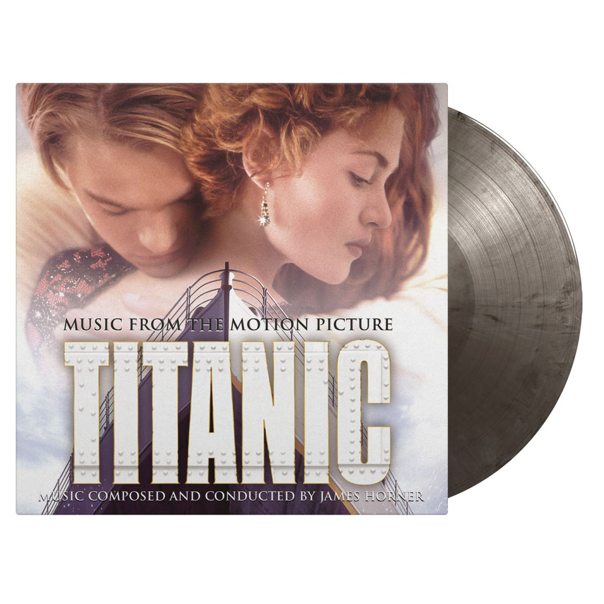 타이타닉 영화음악 (Titanic OST) [실버 블랙 마블 컬러 2LP]