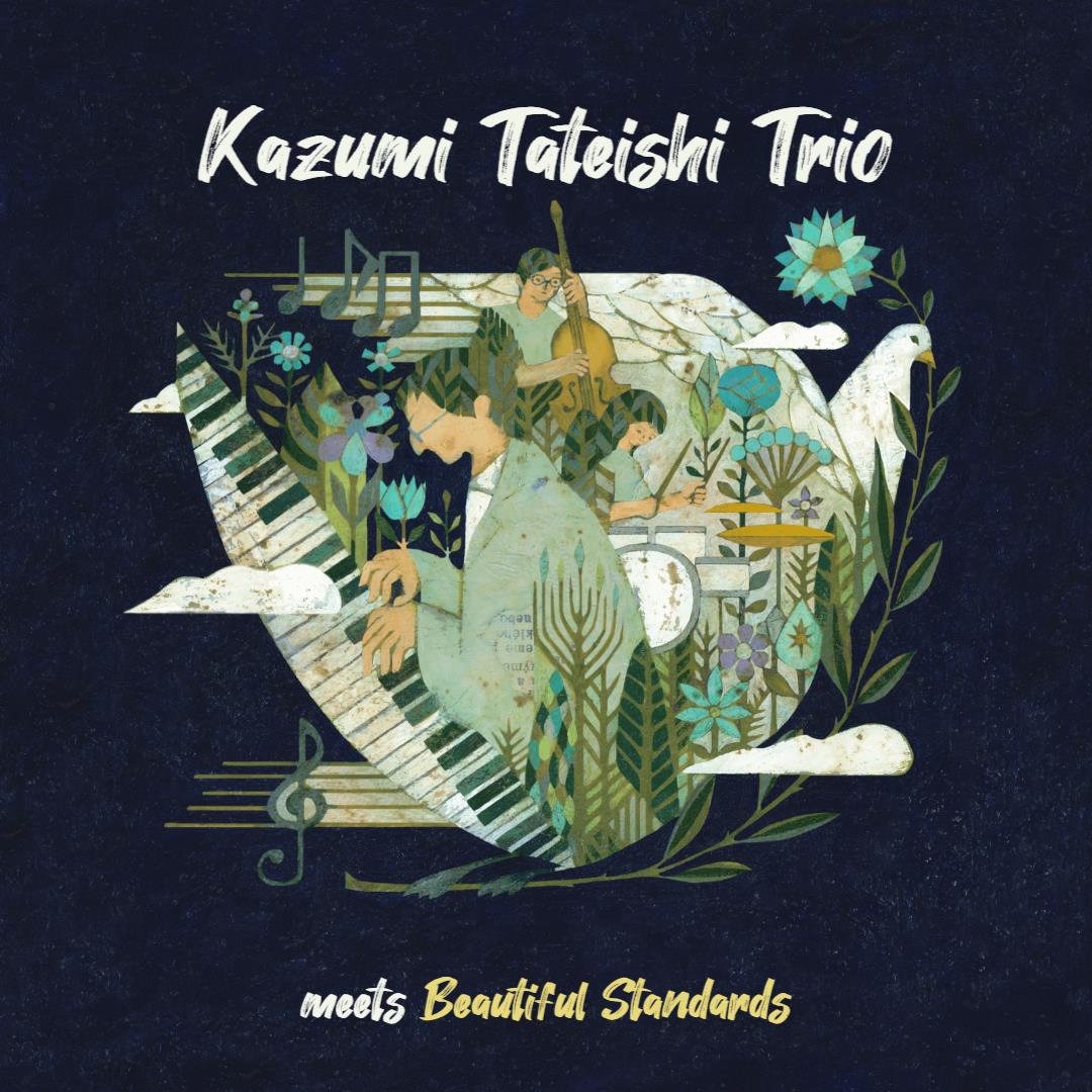 예약판매[PRE-ORDER] Kazumi Tateishi Trio (카즈미 타테이시 트리오) - meets Beautiful Standards [2LP]