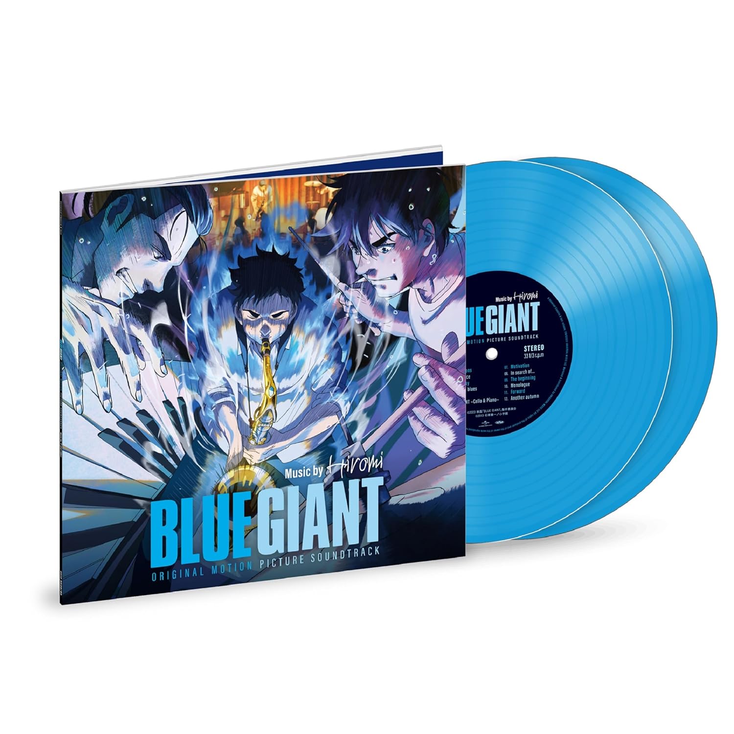 블루 자이언트 애니메이션 음악 (Blue Giant OST by Uehara Hiromi) [블루 컬러 2LP] [한정반 / 180g]