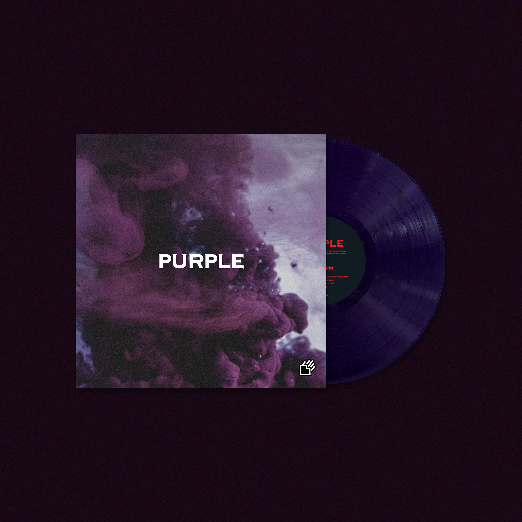 터치드 (TOUCHED) - Purple [180g / 다크퍼플색반 / 싱글자켓 / 2P 인서트]