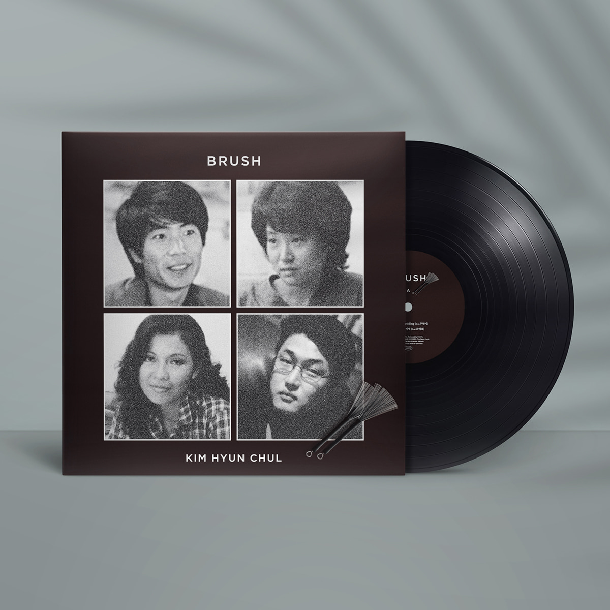 김현철 lp (Kim Hyun Chul) - EP앨범 Brush [12인치 LP]