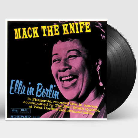 엘라 피츠제럴드 ELLA FITZGERALD - MACK THE KNIFE: ELLA IN BERLIN [180G LP]
