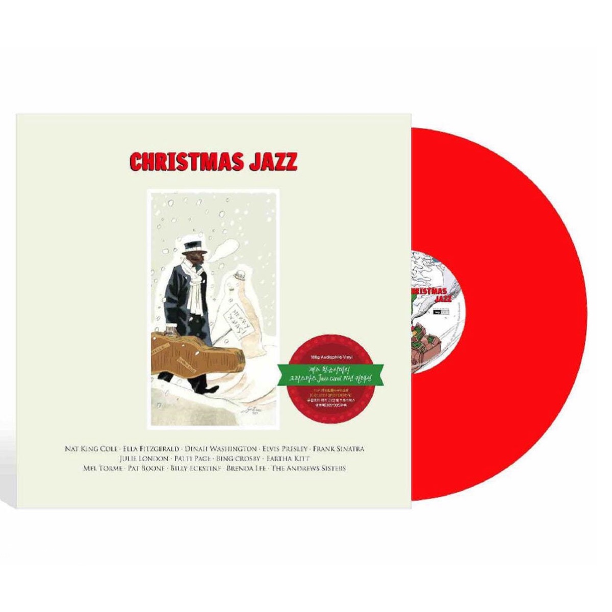 예약판매[PRE-ORDER] 크리스마스 재즈 캐럴 모음집 (Christmas Jazz) [레드 컬러 LP]